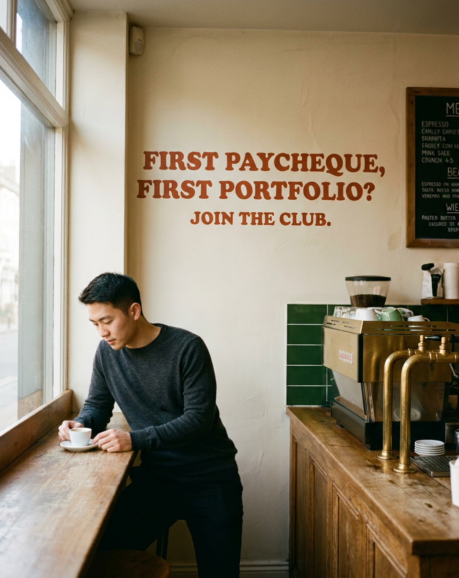 First paycheque, first portfolio? Join the club.